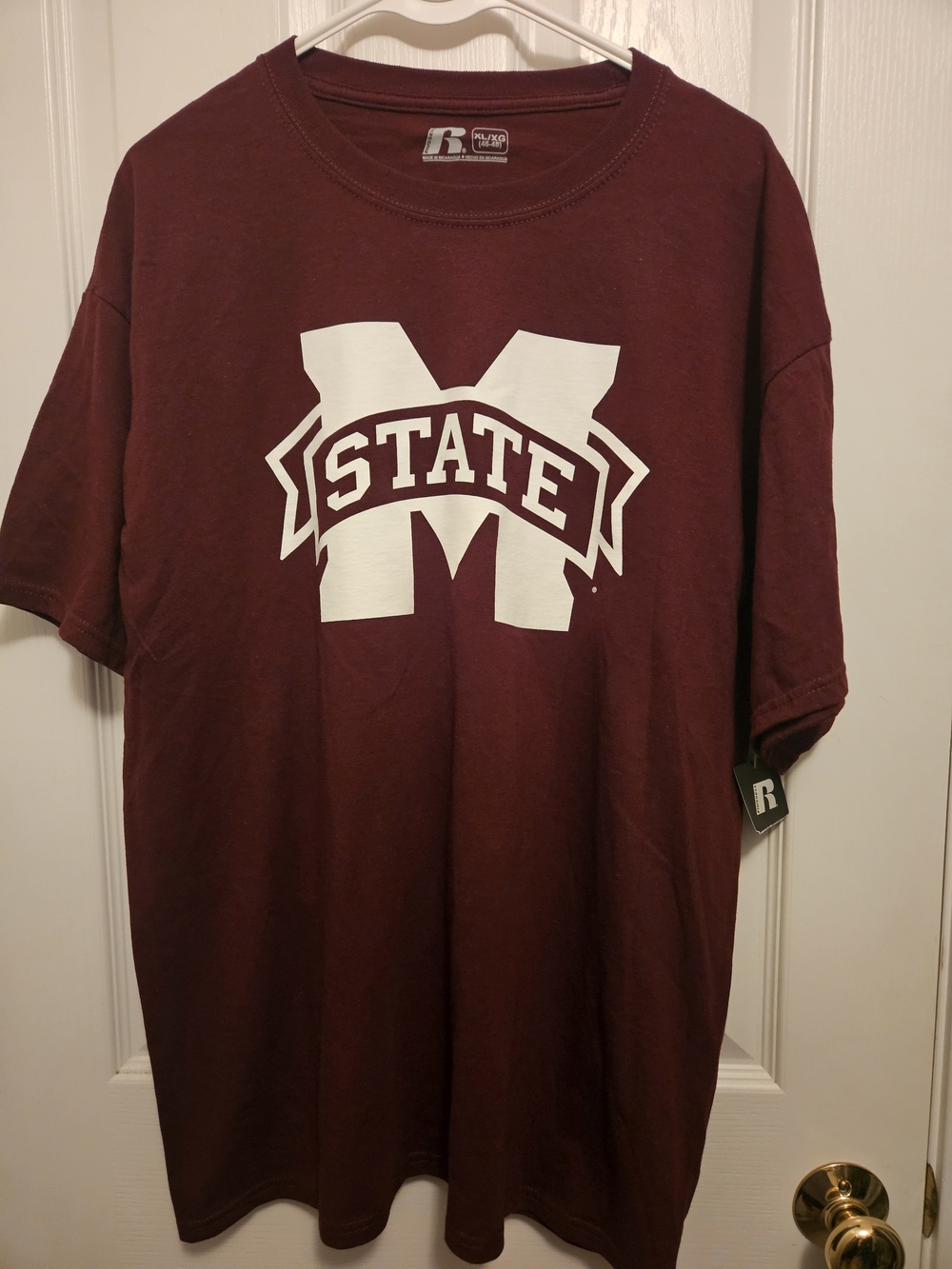 🎉 6 Items/$15 🎉 Men's Maroon Mississippi State Graphic T-Shirt- NWT